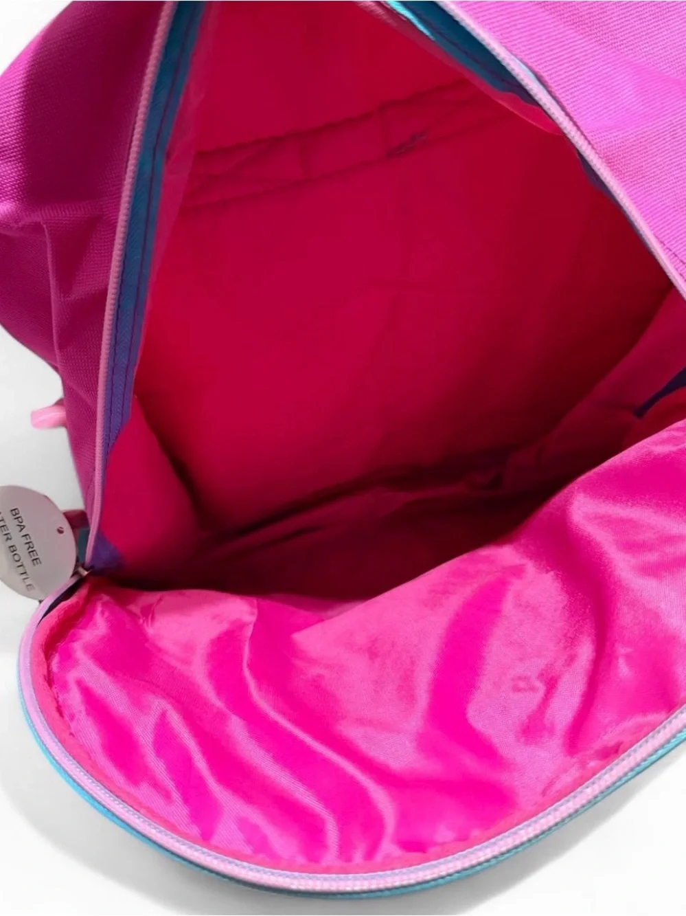 Hello Kitty Hot Pink Sequin Backpack with Teal Accents